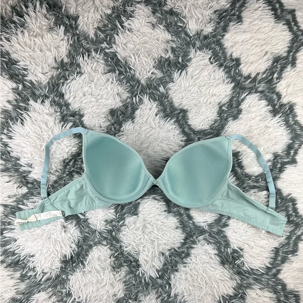 Lucky Brand Women's Push-Up Bra Light Blue Size 42D